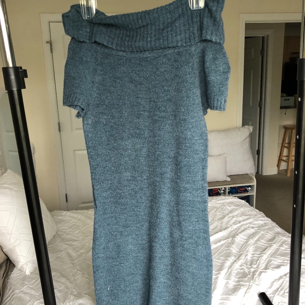 Only Sky Junior's Cowl Neck Sweater Dress